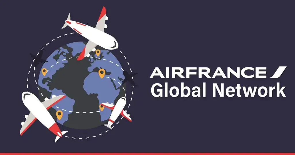 Air France's Global Network
